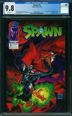 Spawn #1 (1992) - CGC 9.8 - KEY ISSUE - FIRST SPAWN APPEARANCE