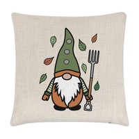 Gonk Gnome GrüN Orange Garten Kissenbezug Weihnachtsgeschenk Lustig