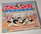 1990 Monopoly Junior Parker Brothers Board Game Ages 5-8 Vintage Complete