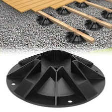 12 Pack Foundation Deck Blocks, Deck Post Foundation Accommodates 3.5 X 3.5 Inch