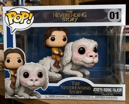 The Neverending Story Retro POP! Atreyu riding Falkor. not a toy for kids - product listing photo