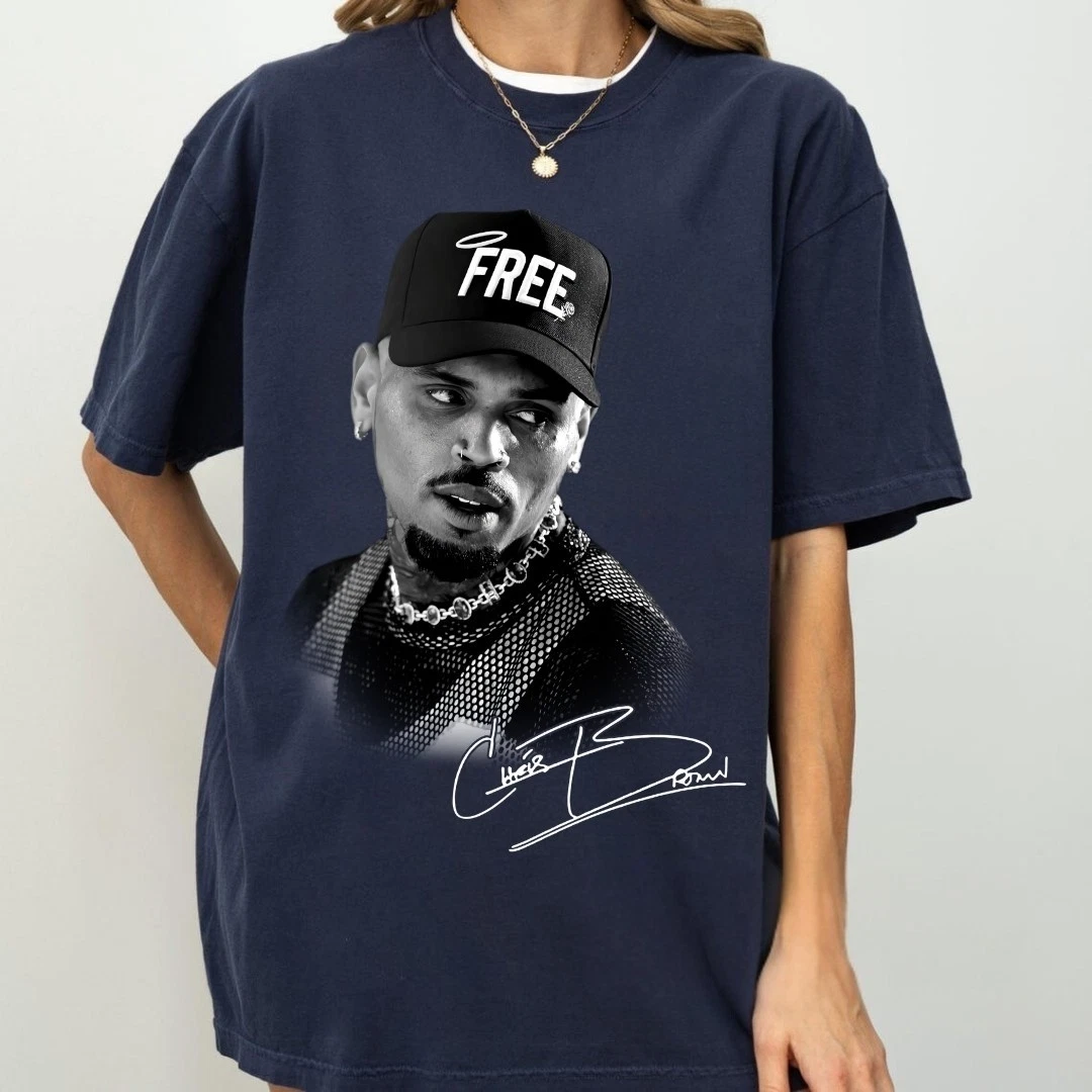 Chris Brown T-Shirt Breezy Bowl Merchandise for Fans