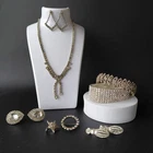 Vintage Rhinestone Costume Jewelry Lot Earrings Necklace Bracelets Pins Brooches