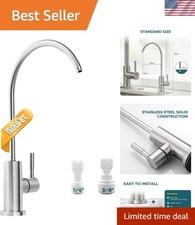 Touchless Kitchen Faucet in Brushed Nickel - Elegant RV Pot Filler Bar Sink