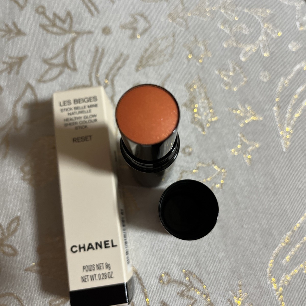 チーク CHANEL LES BEIGES STICK BLUSH RESET 8g Chanel Les Beiges Healthy Glow Sheer Colour Stick Blush RESET New