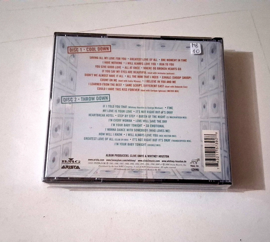 WHITNEY HOUSTON "THE GREATEST HITS" 2CD CD