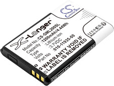 1200Mah GPS Replacement Battery,Compatible with 010-01055-15,010-02184-01,GLO,GL