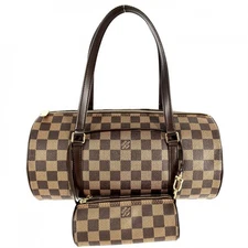 Big Sale LOUIS VUITTON Handbag Papillon 30 Shoulder N51303 Damier Canvas Brown T