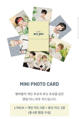 K-POP・アジア txt act:love sick mini photo card set TXT ACT:BOY ACT BOY LIVE OFFICIAL GOODS MINI PHOTO CARD PHOTOCARD