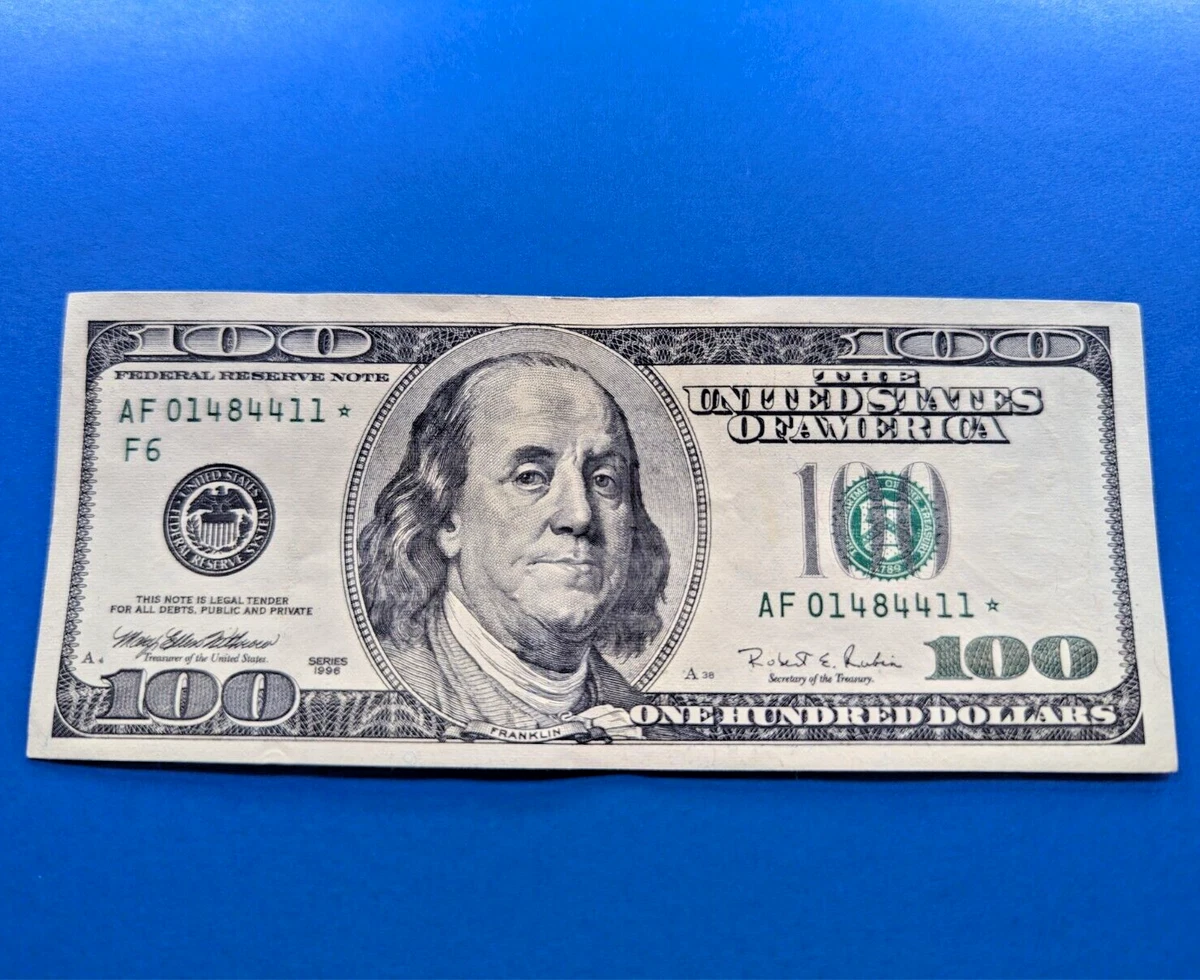 1996 $100 US Federal Reserve Small Notes for sale | eBay