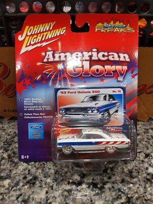 ジョニーライトニング American Glory USA ミニカー 車 Johnny Lightning ⚡White Lightning⚡ American Glory '63 Ford