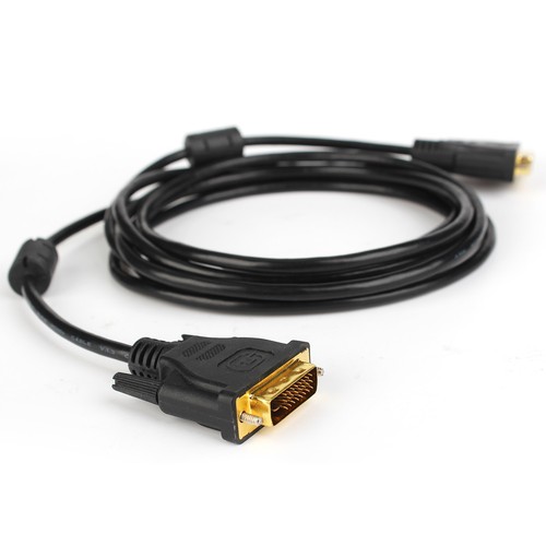 Gold High Resolution 2560x1600 1080P 25FT DVI Cable for Gaming, DVD, Laptop, PC - Picture 13 of 15