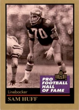 1991 ENOR Pro Football HOF #69 Sam Huff New York Giants
