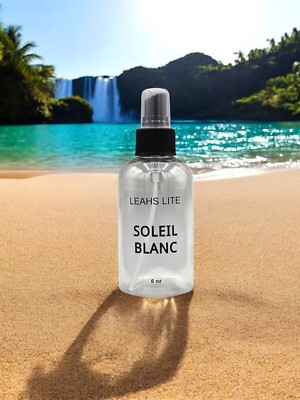 BODY SPRAY * SOLEIL BLANC ( Tom Ford TYPE)  * Leah's Lite Candle * 6 oz