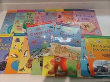 CHILDRENS ILLUSTRATED ENCYCLOPEDIA SET 19 BOOKS BY ORPHEUS EXCELLENT CONDITION