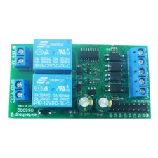 12V DC Motor Controller Relay Board Forward Reverse Control Limit Start Stop