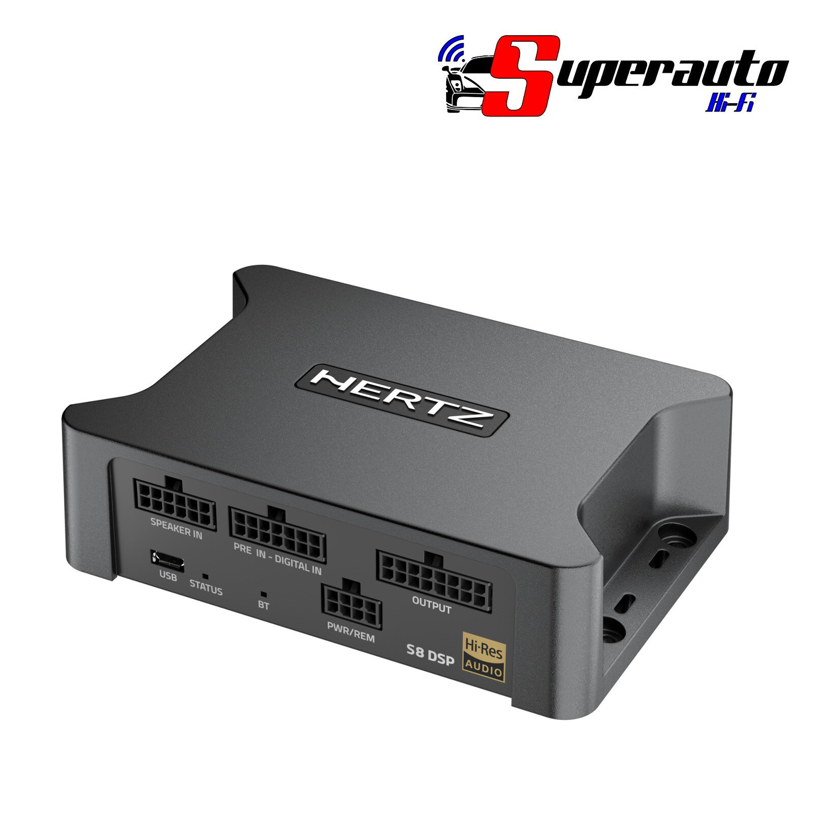 Hertz S8 DSP processore digitale 8 canali con DSP a 32 bit compatto weatherproof