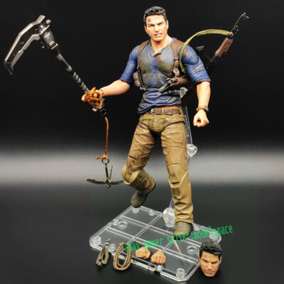 NECA Uncharted Mysterious Sea Area Nathan Drake 7'' Action Figure