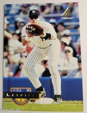 1994 Jim Leyritz Card #517 Pinnacle Baseball New York Yankees MLB Vintage Hobby