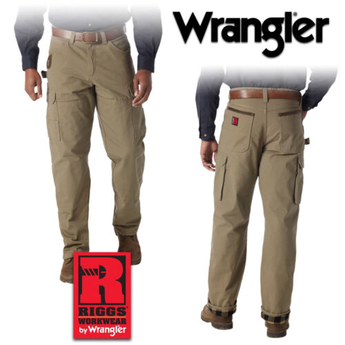 Wrangler Riggs Arbeitskleidung gefüttert Ripstop Ranger Hose Arbeitsuniform 44x30 3W065BR - Bild 1 von 12