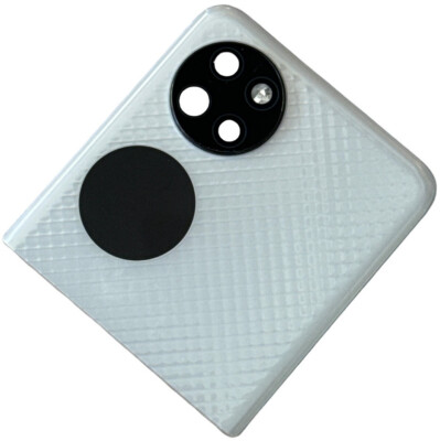 Original Huawei P50 Pocket Akkudeckel Cover Deckel LCD mit Flex Weiß
