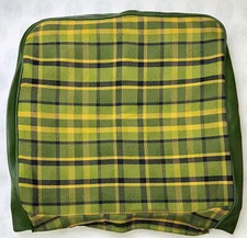 T2 Westfalia Early Bay Front Seat Full Back Cover in Green Plaid C9546G