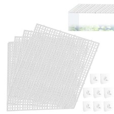4 PCS Aquarium lid Hood Fish Tank Top Cover Plastic Grid Panel Fish Tank Lid ...