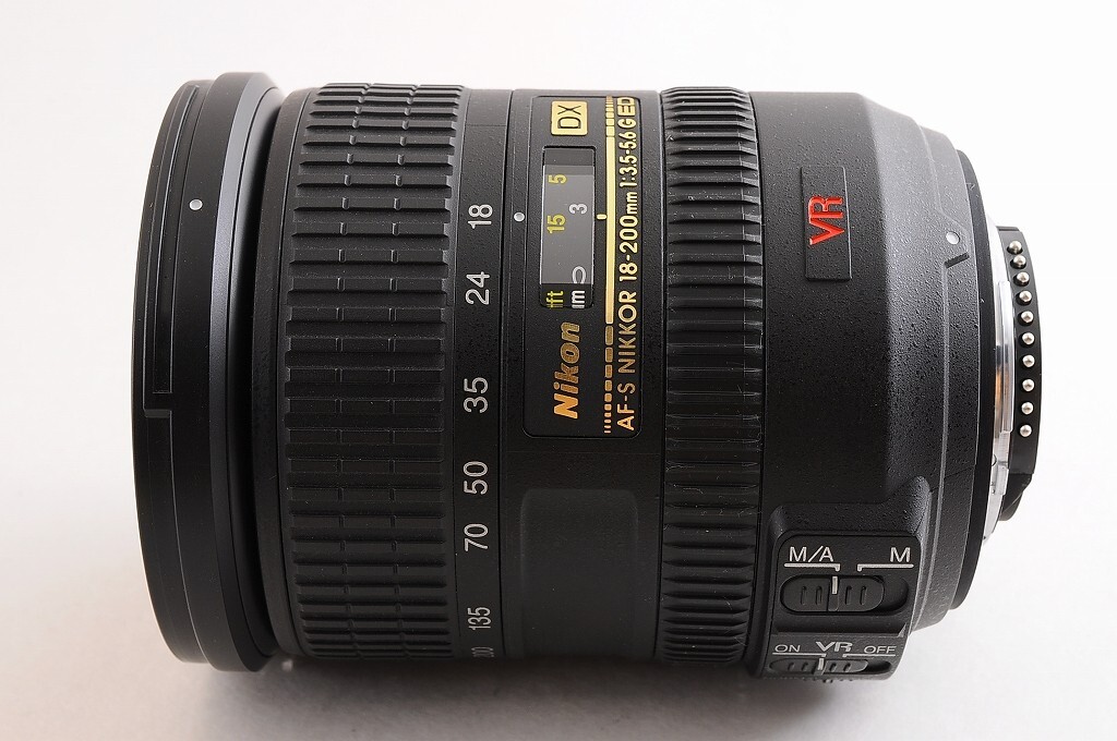 TOP MINT] Nikon AF-S DX Nikkor 18-200mm f/3.5-5.6G ED VR Zoom Lens