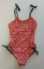 Billabong Free Babe One-Piece Swimsuit, Multi, Girls 10