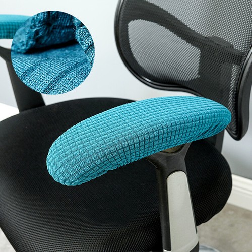 Removable Stretch Home Office Computer Chair Elbow Armrest Arm Rest Cover Case ↷ - Picture 4 of 22