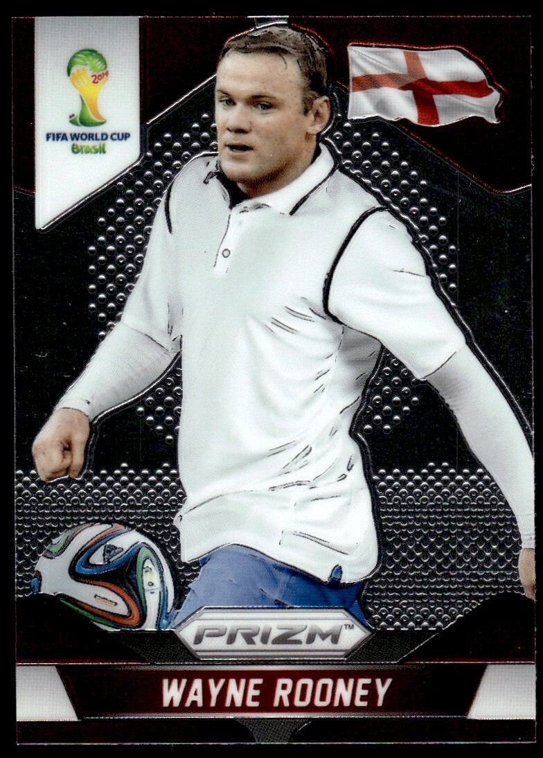 2014 Panini FIFA World Cup Brazil Prizm Wayne Rooney England #142