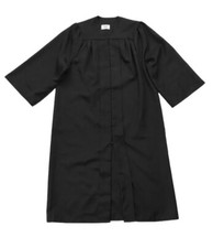 Black Graduation Gown Fits Size 5'4" to 5'6" Josten's High Scool College