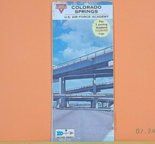 CONOCO Gas Station * 1968 CITY STREET MAP * C...