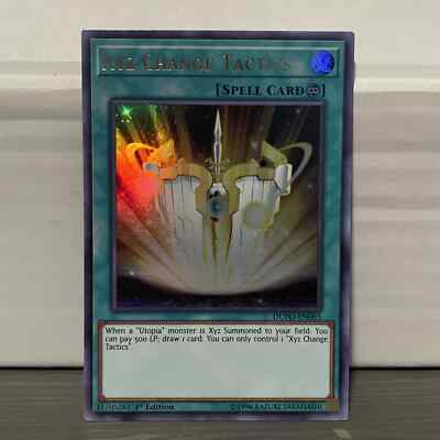 1ST EDITION XYZ CHANGE TACTICS 1996 DUPO-EN065 YUGIOH CARD (LP/MP)