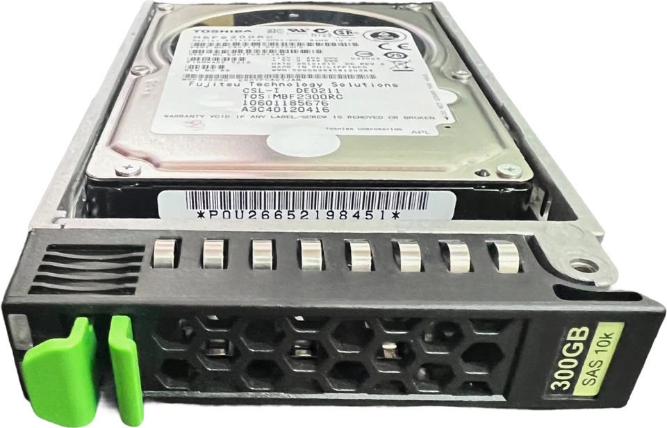 Fujitsu 300GB Hard Drive + Caddy SAS HDD 6G 10K 2.5" - CA07173-B20700FS - Image 2 of 3