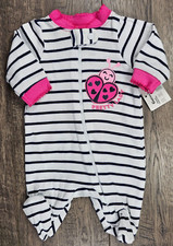 Baby Girl Clothes New Garanimals Preemie Pretty Lady Footed Outfit