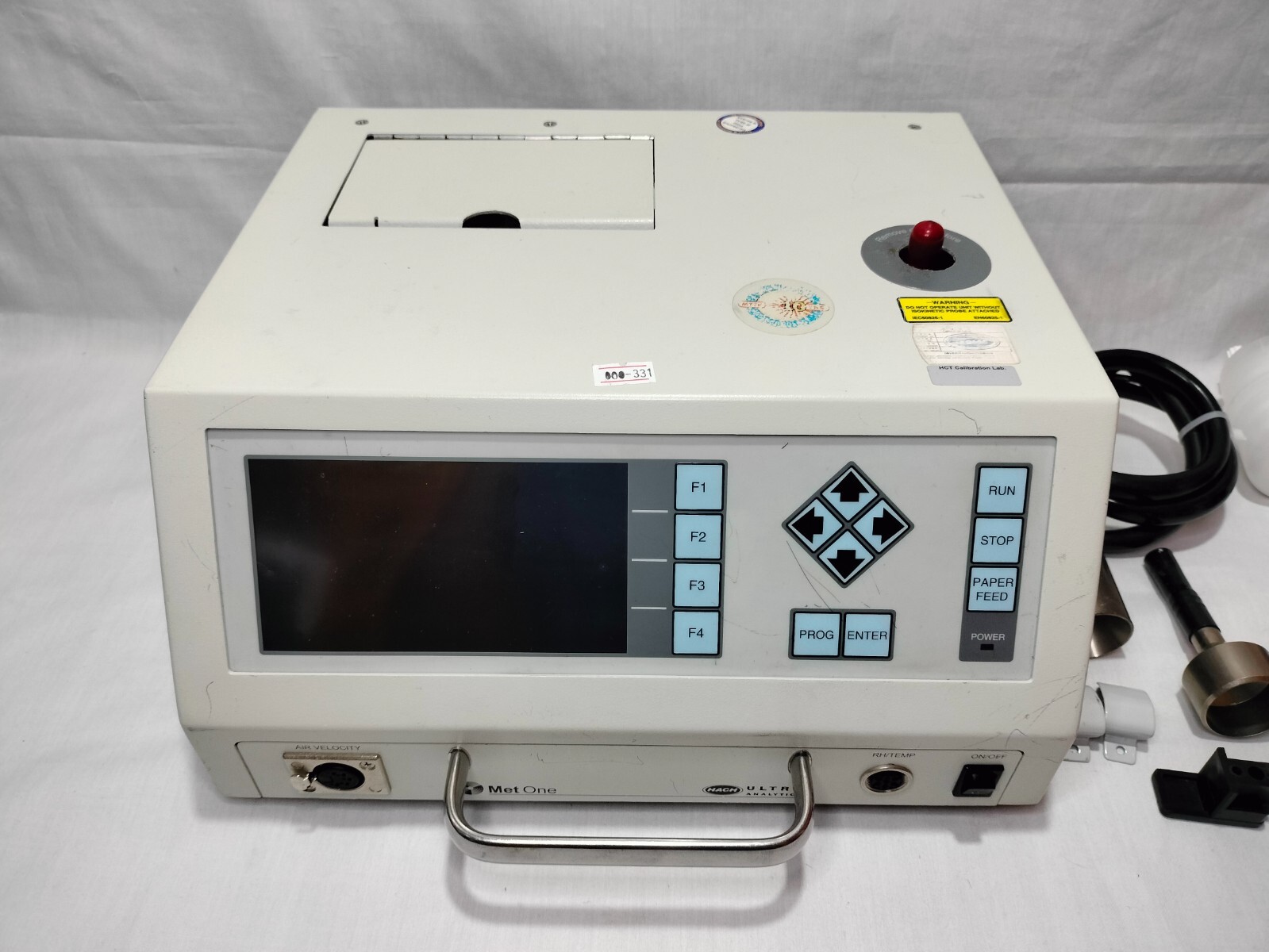 MET One Hach Ultra Analytics 3313 Particle Counter w/ Accessories