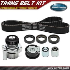Kit de correa de distribución y bomba de agua 8 piezas para Volkswagen Jetta Passat 06-08 Audi A3 A4