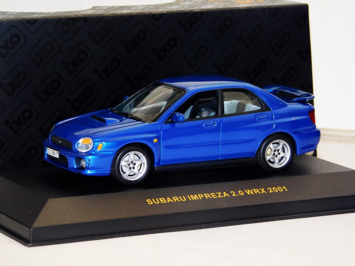 SUBARU IMPREZA 2.0 WRX 2001 IXO MOC001 1/43 | eBay