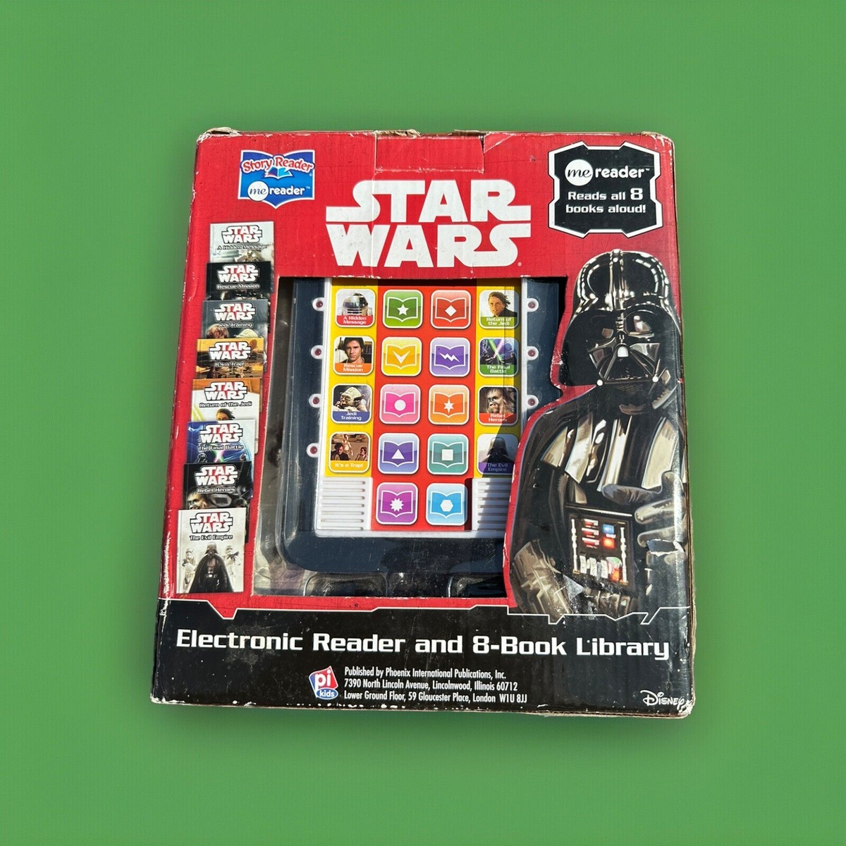 Star Wars Story Me Reader Storybook Electronic Books Library Set 