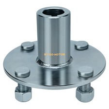 4" x 4" Go-Kart Live Axle Hub with 1" to 3/4" Step-Down for Gokart, Quad, ATV
