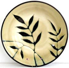 GIBSON ELITE  "MIDNIGHT PALM / 8in BOWL"  ~  *** HIGH QUALITY / STONEWARE ***