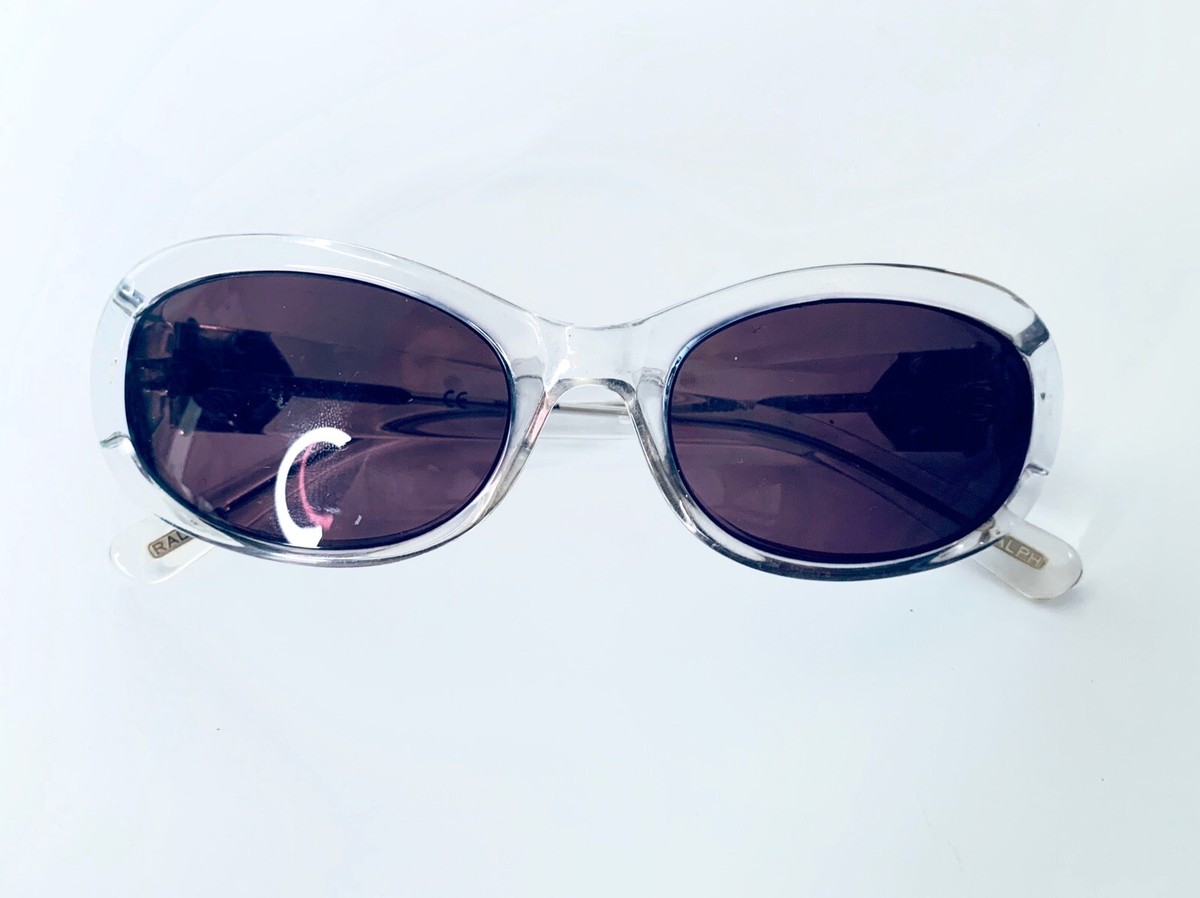 Ralph Lauren Clear Acetate Oval Glasses Sunglasses RA5029 52  display picture 3