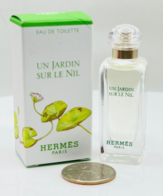 NEW Hermes Un Jardin Sur Le Nil Eau De Toilette 0.25 oz New In Box