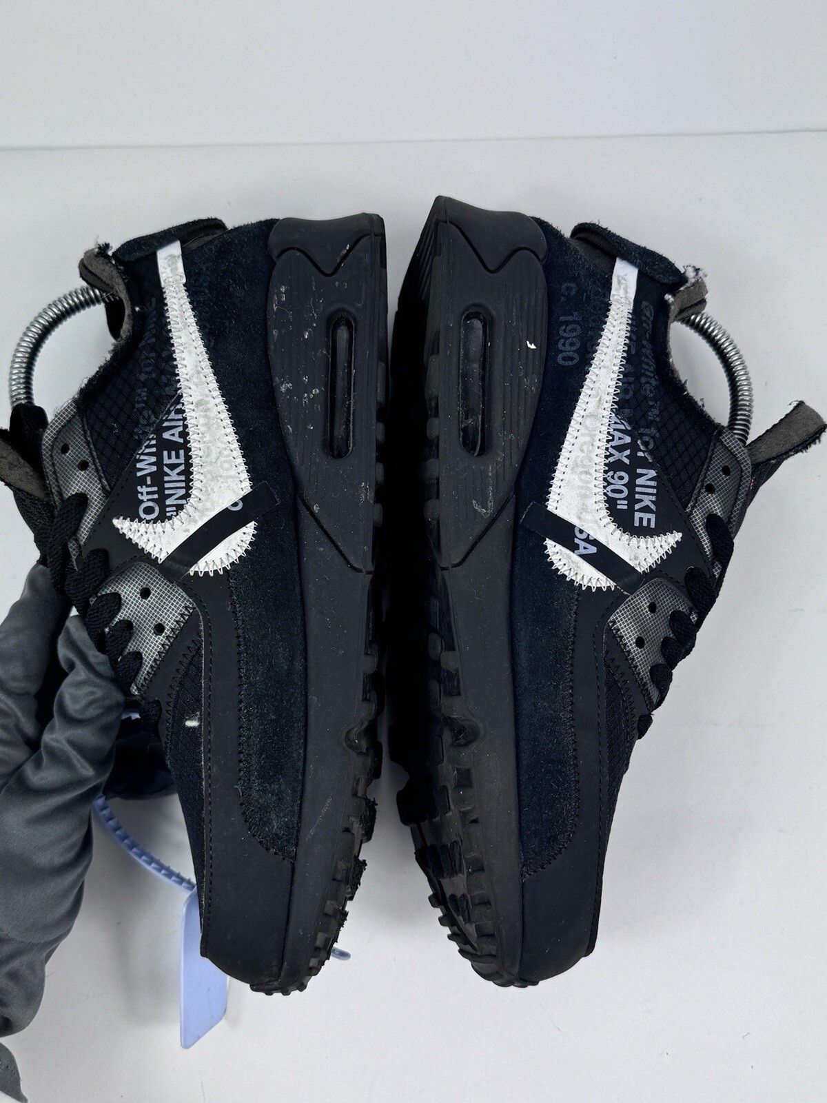 OFF WHITE X NIKE Nike X Off White Sneakers basse Air Max 90 taglia: UK 7 US 8