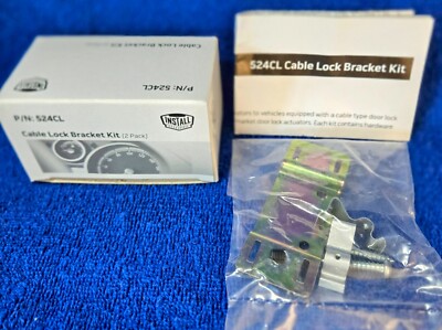 DEI 524CL Vehicle Actuator Cable Door Lock System Bracket Kit