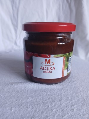 Sauce / Paste   Adjika, pastöse Würzsauce   210 gr. - Georgien