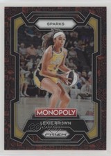 2024 Panini Prizm Monopoly WNBA Classic Icons Red Prizm Lexie Brown #41 09br