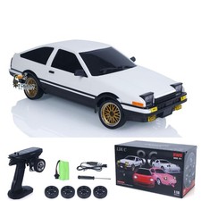 US Stock 1:18 RC Drift Car RWD AE86 Racing Vehicles 1801 Flip Light W/Gyroscope