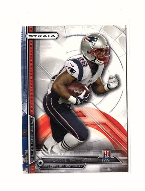 James White RC 2014 Topps Strata  #180 New England Patriots